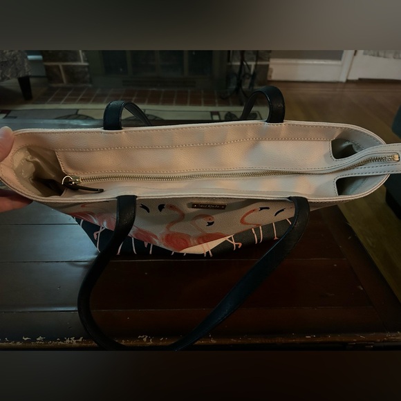 Kate Spade New York Strut Your Stuff Flamingo Tote Bag - Picture 6 of 10